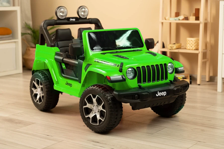 Електромобіль Caretero (Toyz) Jeep Rubicon Green